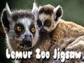Jwèt Sou entènèt jwèt Lemur Zoo Jigsaw  sou entènèt