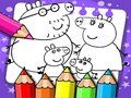 Jwèt Liv koloran Peppa Pig  sou entènèt