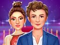 Jwèt Sou entènèt jwèt Celebrity koup tapi wouj alamòd  sou entènèt