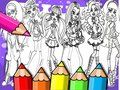 Jwèt Sou entènèt jwèt Monster High Liv koloran  sou entènèt