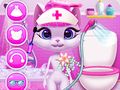 Jwèt Jwèt Kitty Kate k ap pran swen  sou entènèt