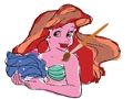 Jwèt 4GameGround Little Mermaid koloran  sou entènèt