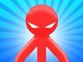 Jwèt Sou entènèt jwèt Wouj Stickman vs lekòl mons  sou entènèt