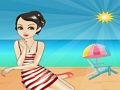 Jwèt Sou entènèt jwèt Beach Girl Dressup  sou entènèt