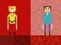 Jwèt Stickman Steve vs Alex Nether sou entènèt