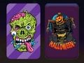 Jwèt Sou entènèt jwèt Halloween monstr memwa  sou entènèt