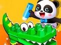 Jwèt Sou entènèt jwèt Baby Panda Animal Puzzle  sou entènèt