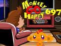 Jwèt Monkey Go Happy Etap 697  sou entènèt