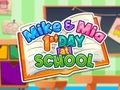Jwèt Mike Ak Mia 1ye Jou Nan Lekòl  sou entènèt