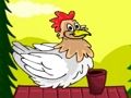 Jwèt Sou entènèt jwèt Blan Leghorns chape  sou entènèt