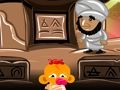 Jwèt Monkey Go Happy Etap 124  sou entènèt