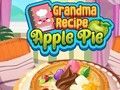 Jwèt Sou entènèt jwèt Granmè Recipe tat pòm  sou entènèt