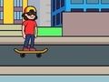 Jwèt Sou entènèt jwèt Skateboard Wheelie  sou entènèt