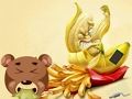 Jwèt Sou entènèt jwèt Banana Wallpaper Tè chape  sou entènèt