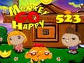 Jwèt Monkey Go Happy Etap 523  sou entènèt