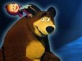 Jwèt Sou entènèt jwèt Masha ak Bear Hidden Stars  sou entènèt