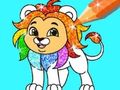 Jwèt Liv koloran: Lion  sou entènèt