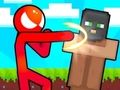 Jwèt Sou entènèt jwèt Stickman vs Villager: sove ti fi a  sou entènèt