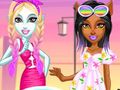 Jwèt Sou entènèt jwèt Mons Girls Summer Vacation  sou entènèt