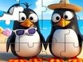 Jwèt Sou entènèt jwèt Jigsaw Puzzle: Sunny Penguins  sou entènèt