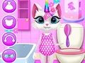 Jwèt Kitty Unicorn Swen chak jou  sou entènèt