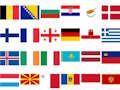 Jwèt Egzamen EuroFlag: metrize drapo yo nan Ewòp  sou entènèt