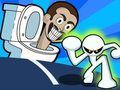 Jwèt Stickman vs Skibidi twalèt  sou entènèt