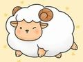 Jwèt Liv koloran: cute mouton  sou entènèt