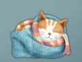 Jwèt Sou entènèt jwèt Adorable chape Jwenn bèl chat  sou entènèt