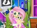 Jwèt Jwe sou entènèt la jwèt pou Pone Fluttershy Baby Nesans  sou entènèt