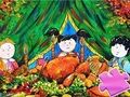 Jwèt Jigsaw devinèt: Happy Thanksgiving sou entènèt