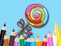 Jwèt Liv koloran: Lollipop  sou entènèt