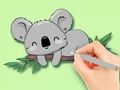 Jwèt Liv koloran: De Koala  sou entènèt
