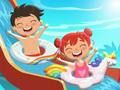 Jwèt Aquapark plezi bouk sou entènèt