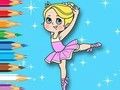Jwèt Liv koloran: Ballet Girl  sou entènèt