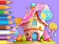 Jwèt Liv koloran: Lollipop House  sou entènèt