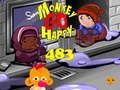 Jwèt Monkey Go Happy Etap 483  sou entènèt