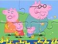 Jwèt Jigsaw devinèt: Peppa kochon manje kanna sou entènèt