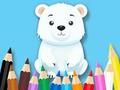 Jwèt Liv koloran: Polar Bear  sou entènèt