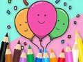 Jwèt Liv koloran: selebre-balon  sou entènèt