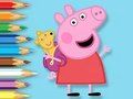 Jwèt Liv koloran: Peppa ak lous jwèt  sou entènèt