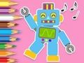 Jwèt Liv koloran: robo danse  sou entènèt