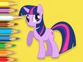 Jwèt Liv koloran: Little pone  sou entènèt