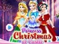 Jwèt Sou entènèt jwèt Princess Nwèl nan chato la  sou entènèt