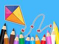 Jwèt Liv koloran: Bowknot Kite  sou entènèt
