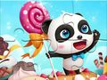 Jwèt Sou entènèt jwèt Jigsaw Puzzle: Panda Candy World  sou entènèt