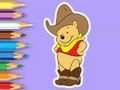Jwèt Liv koloran: Cowboy Winnie  sou entènèt