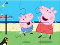 Jwèt Sou entènèt jwèt Jigsaw Puzzle: Peppa Fun Day  sou entènèt