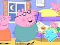 Jwèt Sou entènèt jwèt Jigsaw Puzzle: Peppa dòmi istwa  sou entènèt