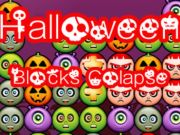 Jwèt Jwèt Halloween blòk tonbe  sou entènèt